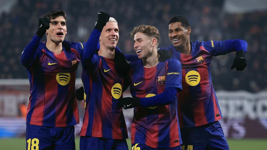 El Barcelona se descongela a tiempo en Praga