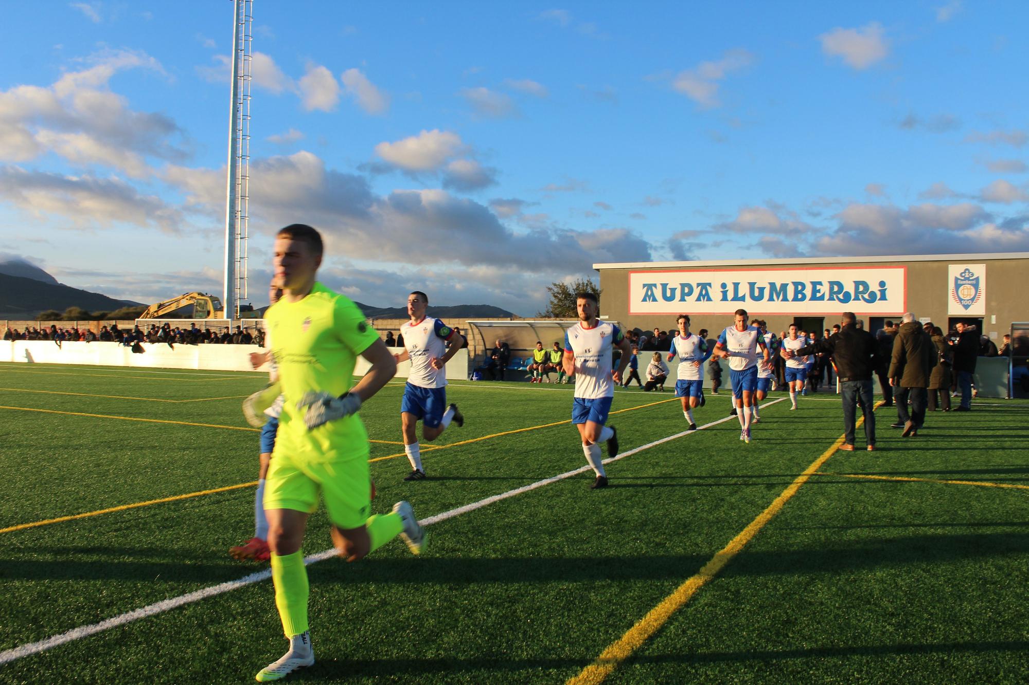Inauguración del nuevo campo del Lardín