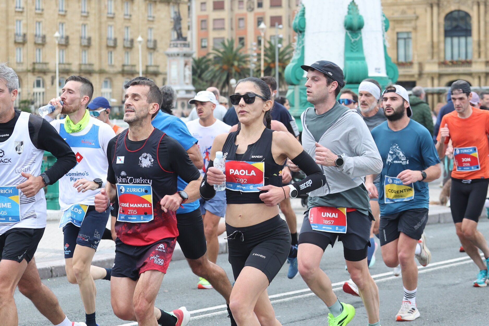 La 46 edición de la Maratón de San Sebastián, en imágenes
