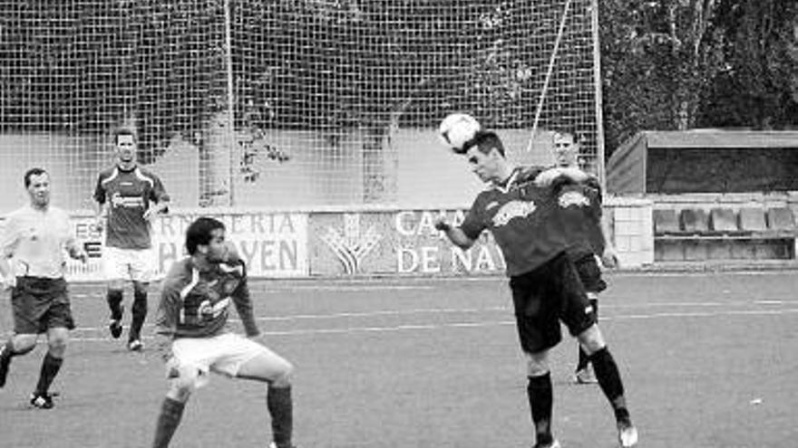 El Murchante acaba con el líder con un solitario gol  en el derbi ribero