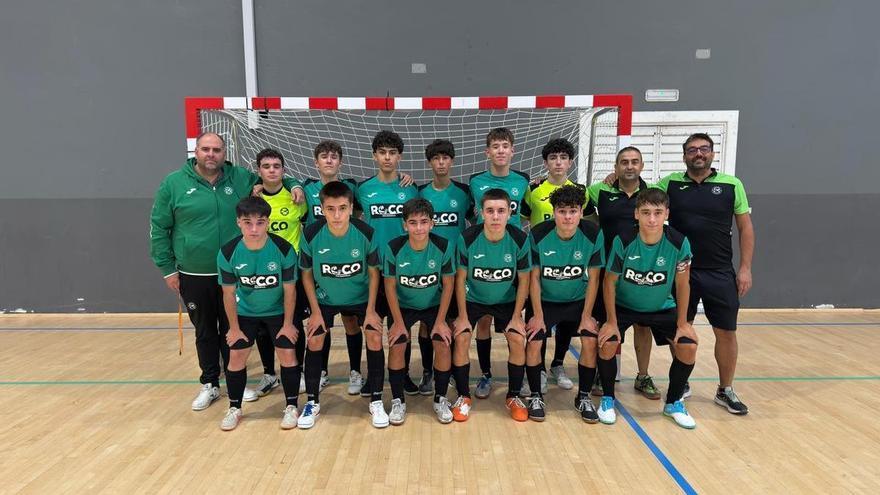 El juvenil del Ibaialde Salburua, en la cumbre del fútbol sala estatal