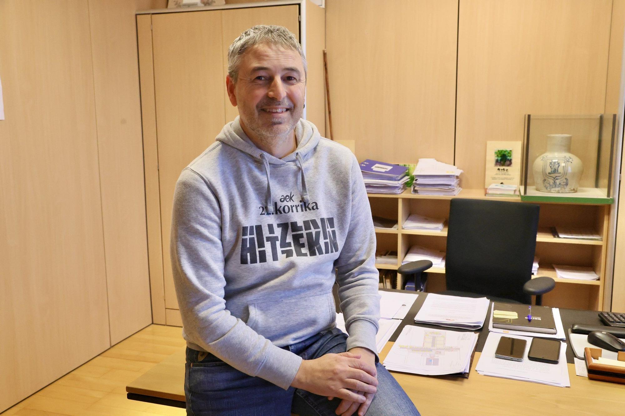 Raúl López de Uralde, alcalde de Agurain