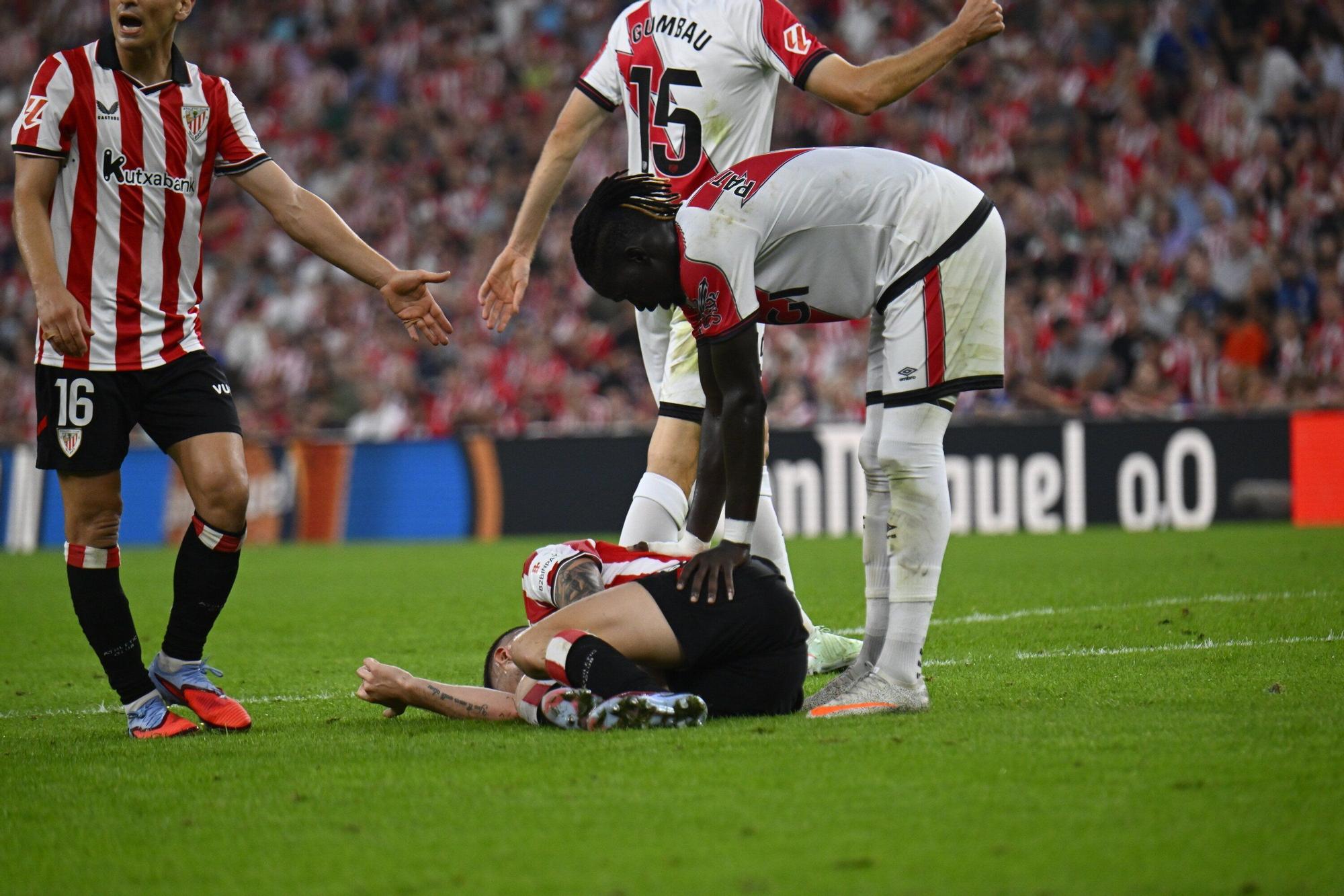 El Athletic - Rayo Vallecano, en imágenes