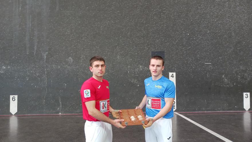 El irundarra Unai Amiano disputará este sábado en casa la final del Cuarto y Medio Serie B