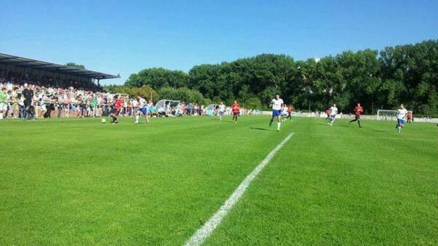 Osasuna, plagado de canteranos, se queda a cero ante un Tercera