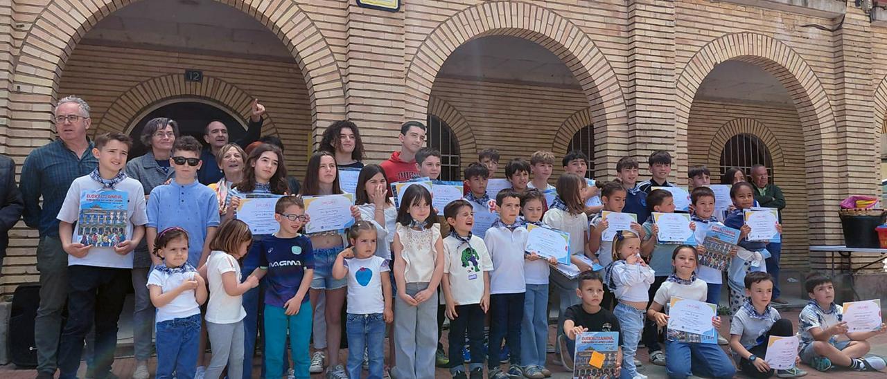 Diez años del modelo D en Caparroso: un premio para los niños que aprenden euskera