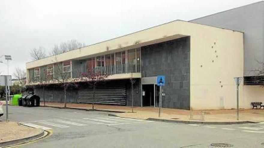 Fachada de la Escuela Infantil de Tafalla, donde se ubica la ludoteca.