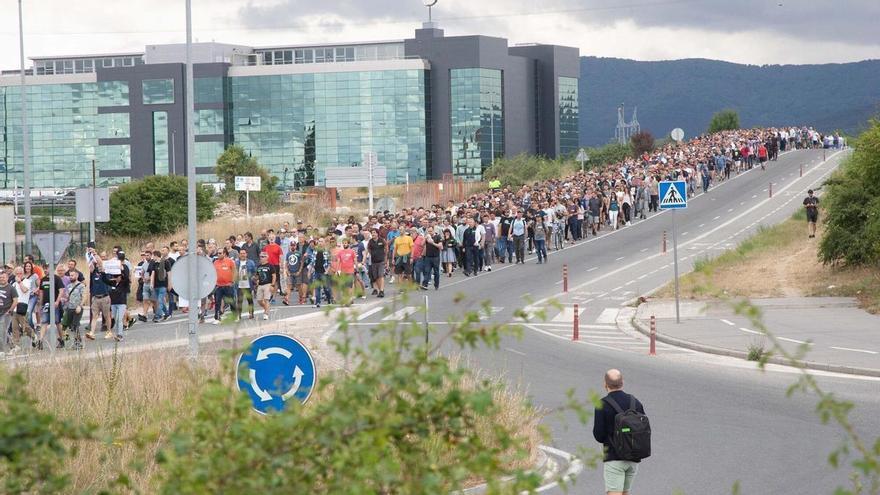 Mercedes cifra en un 75 % el seguimiento de la huelga y los sindicatos en un 95 %