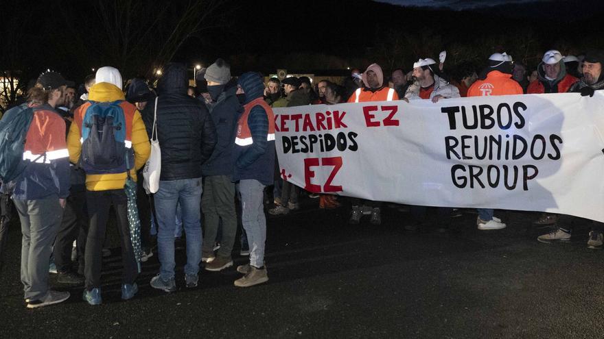 La plantilla de Tubos Reunidos de Amurrio, convocada a cinco días de huelga y paros parciales