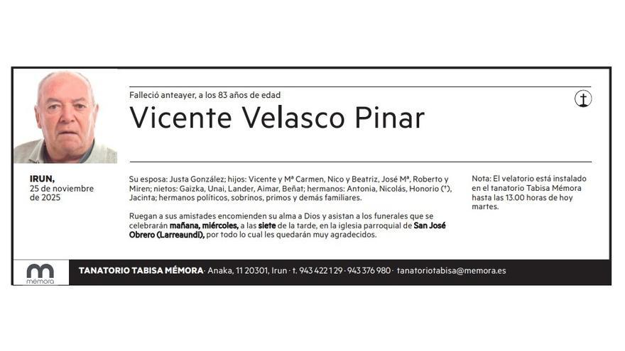 Vicente Velasco Pinar