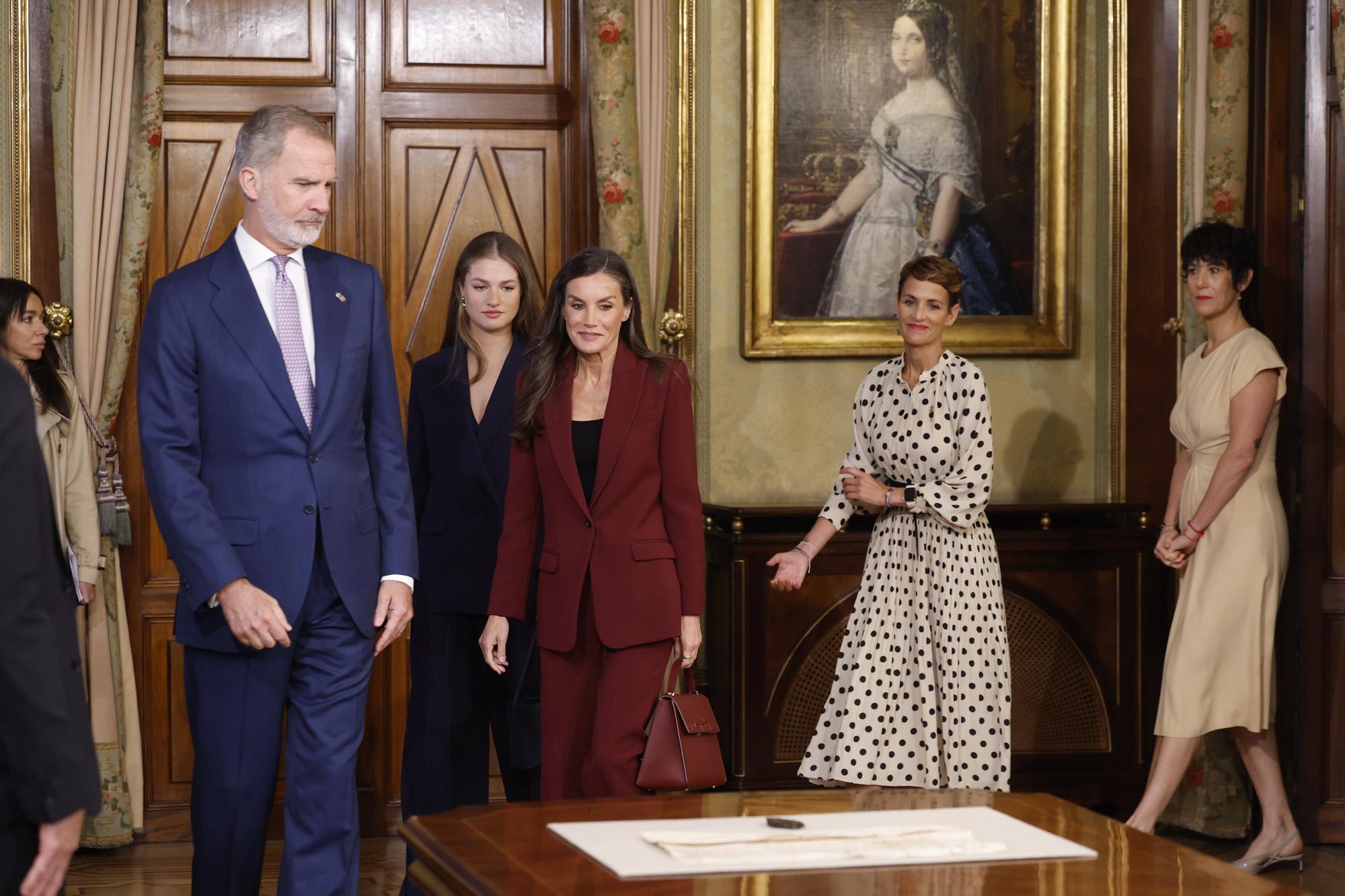 Visita de Felipe de Borbón, Leonor y Letizia a Navarra (viernes 26 de septiembre de 2025)