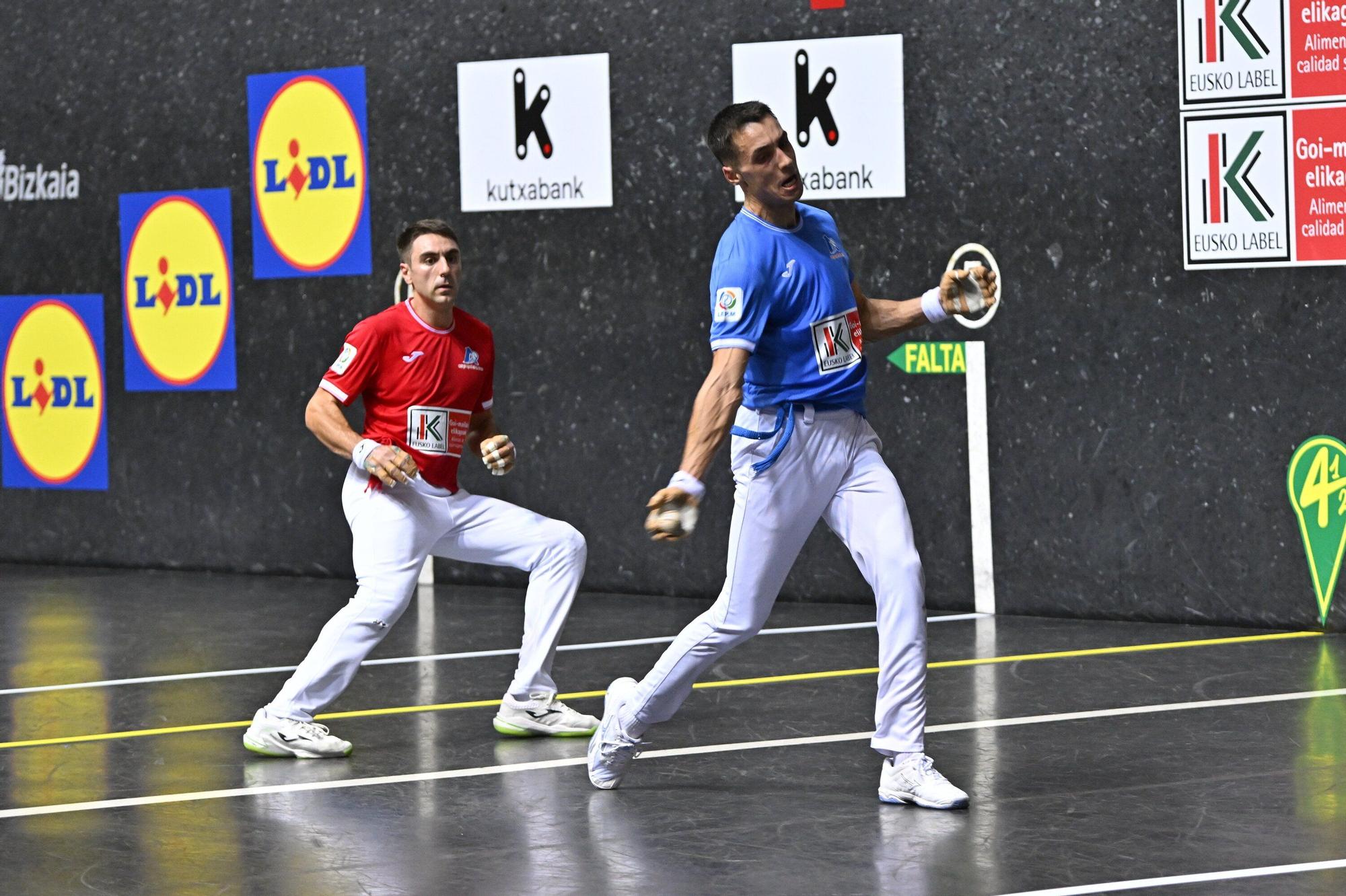 En imágenes: Etxeberria se hace con su primera txapela del Cuatro y Medio en Bilbao (22 - 11)