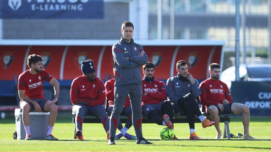 Fotos del entrenamiento de Osasuna de este martes 9 de diciembre