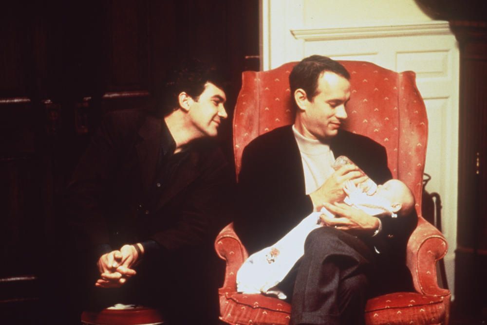 Antonio Banderas fue la pareja de Tom Hanks en 'Philadelphia'.