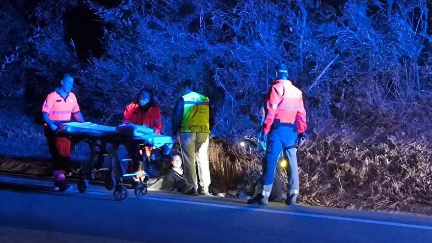 Atropellada una peregrina en Larrasoaña por un vehículo que no se ha detenido