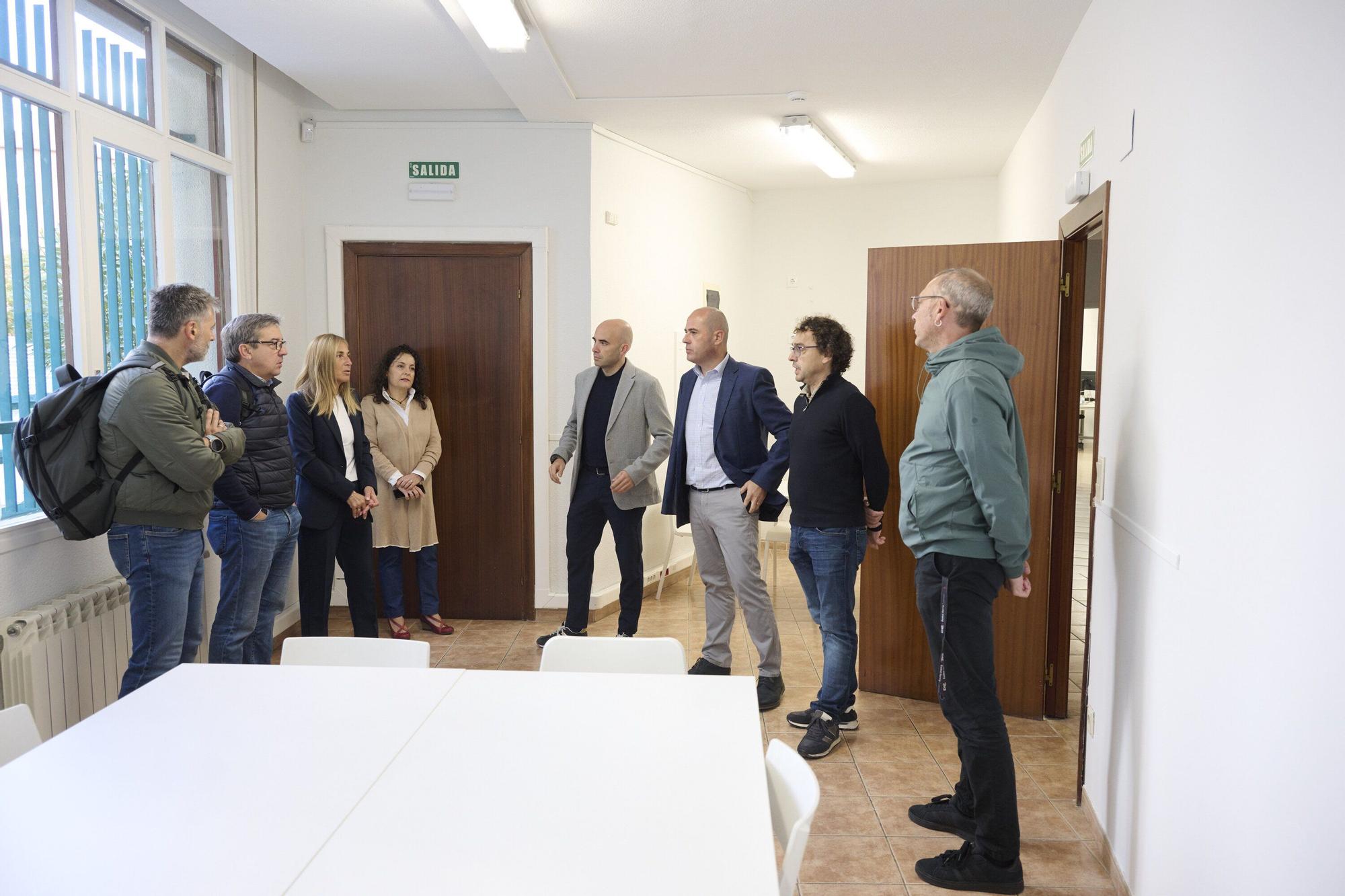Visita municipal al Centro Ocupacional Ibaiondo