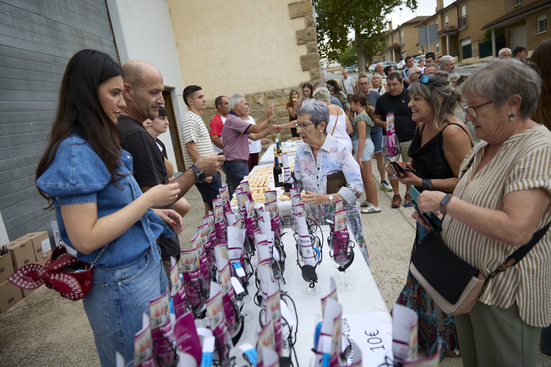 Fotos del día del vino en Zirauki