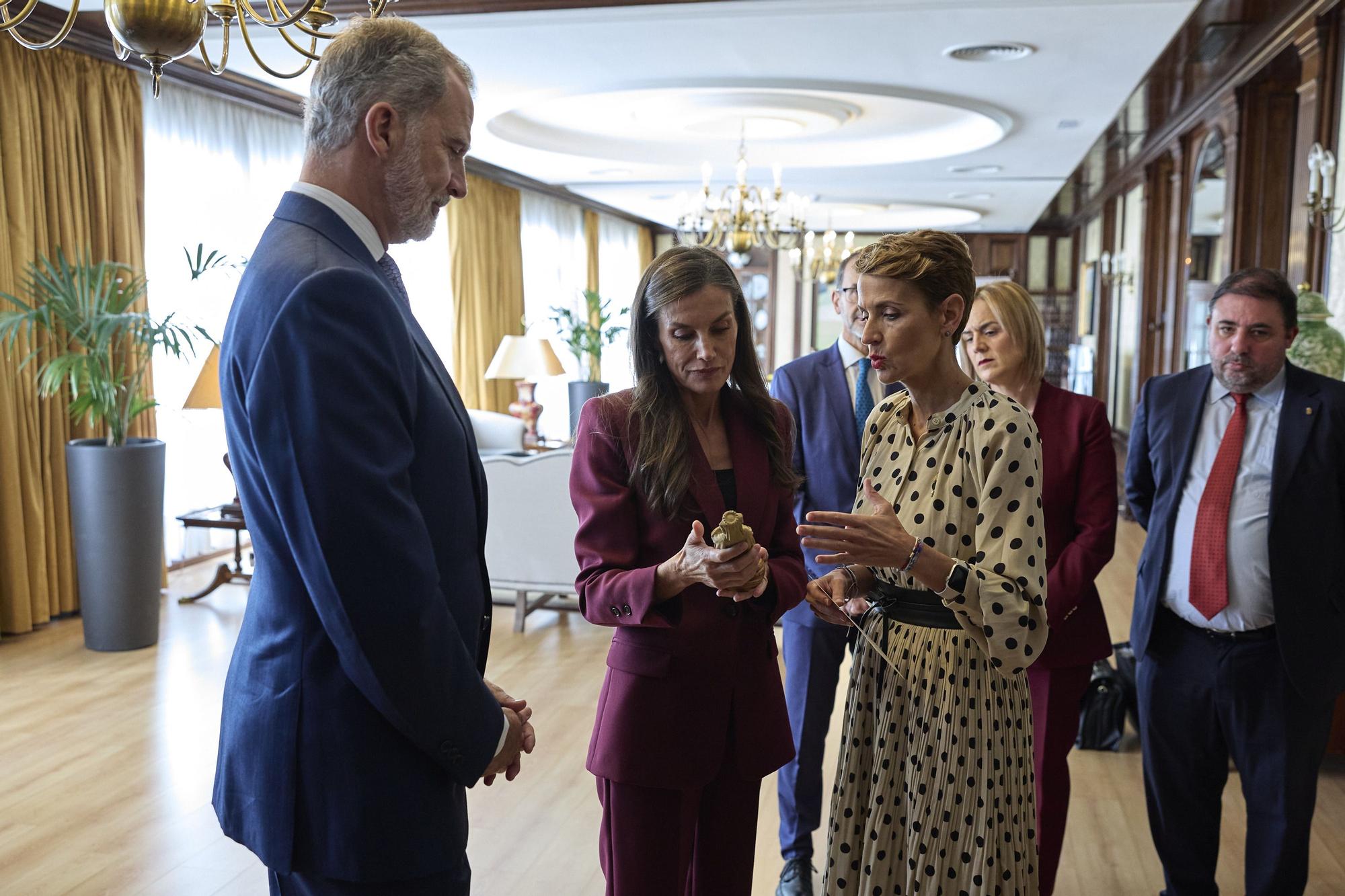 Visita de Felipe de Borbón, Leonor y Letizia a Navarra (viernes 26 de septiembre de 2025)