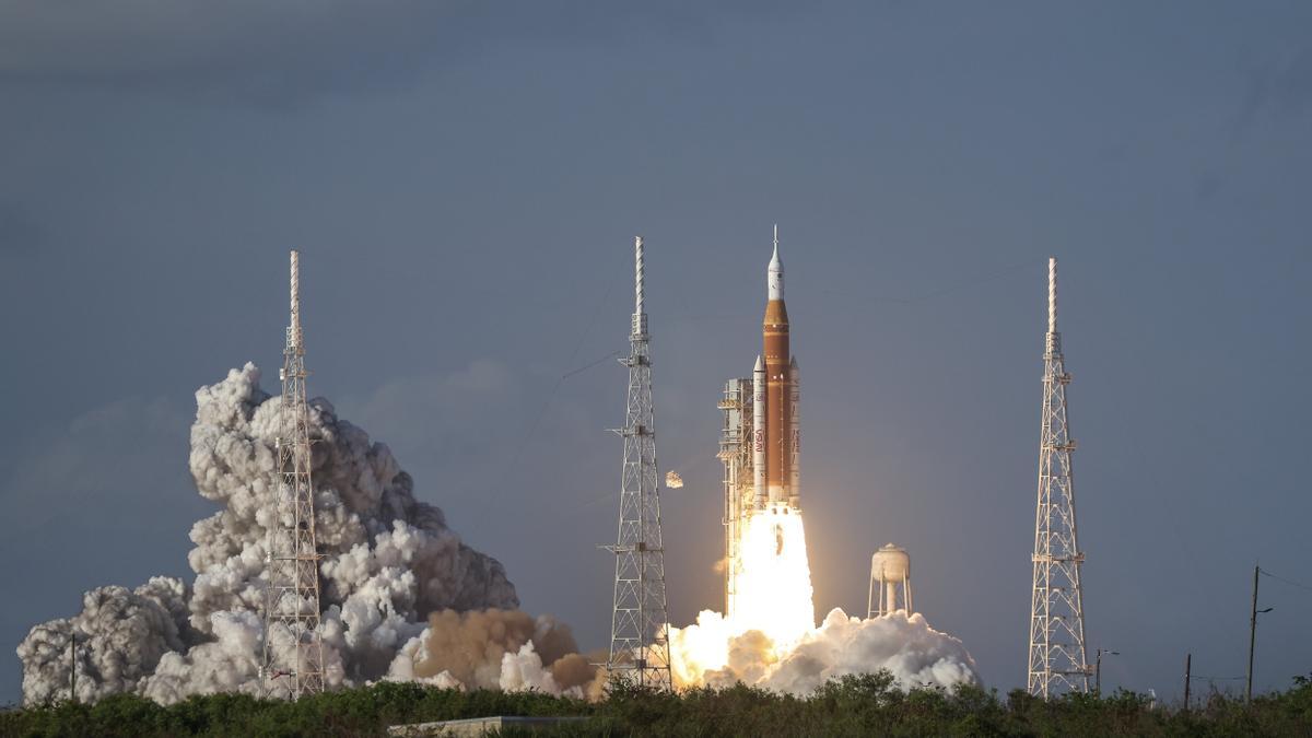 Despegue de Artemis II.