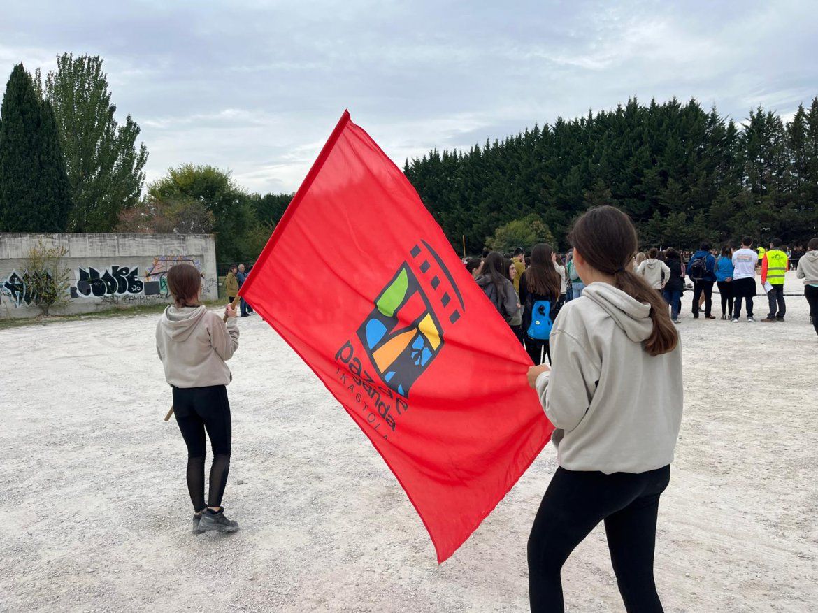 Fotos: Nafarroa Oinez 2025 en la ikastola Paz de Ziganda de Villava - Atarrabia