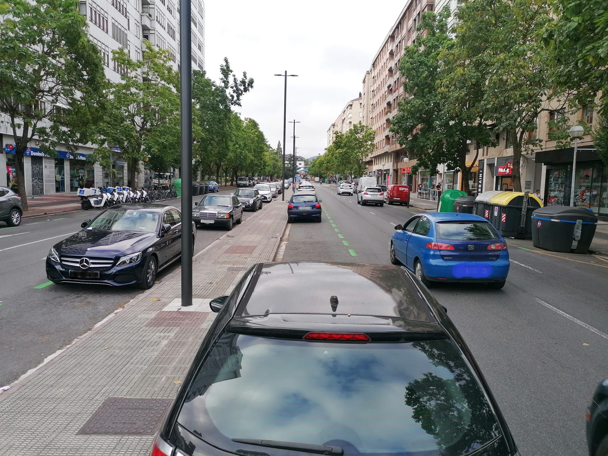 La nueva OTA deja plazas libres en la Avenida Gasteiz