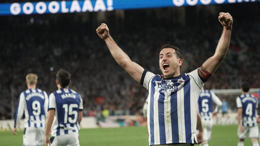 Locura en Anoeta con la clasificación de la Real a la final de la Copa