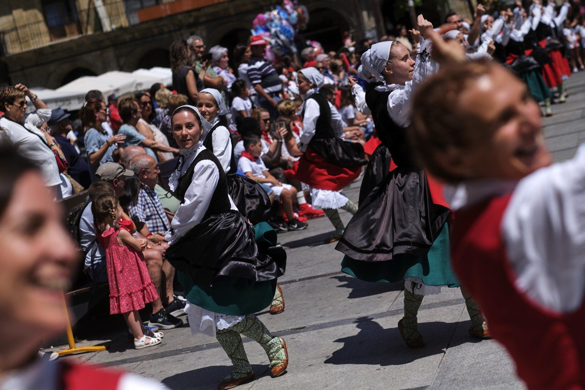 Fotos del inicio de las fiestas de Estella-Lizarra