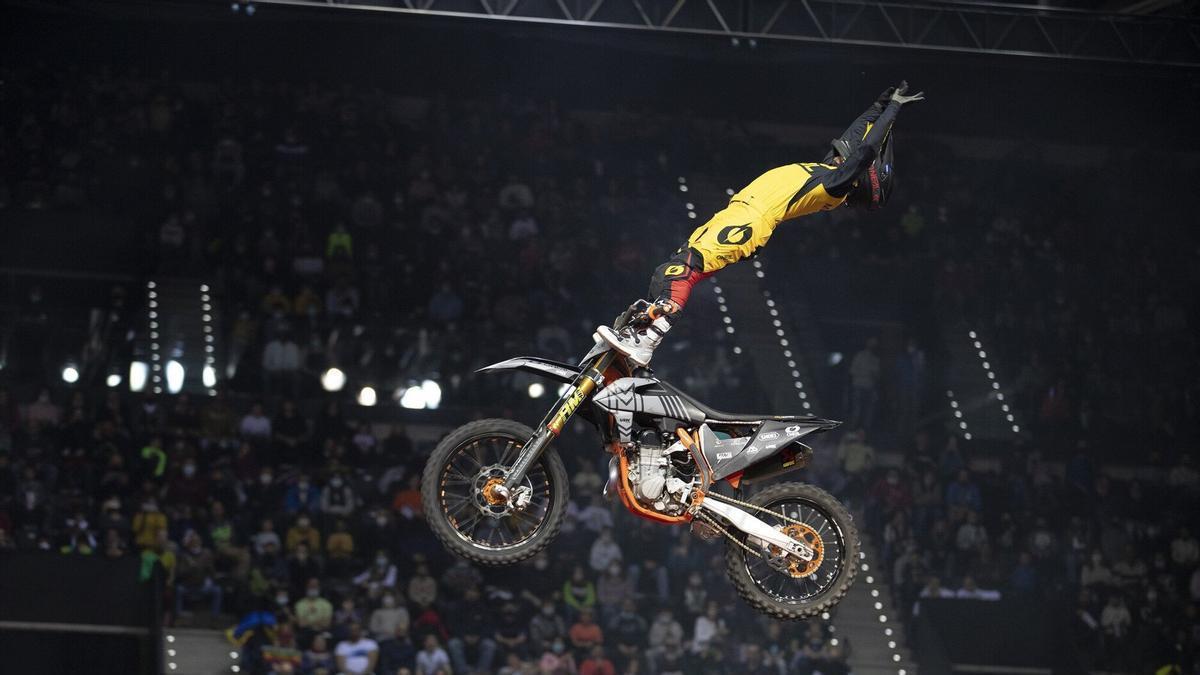 Espectáculo X Gravity en el Navarra Arena en el año 2022.
