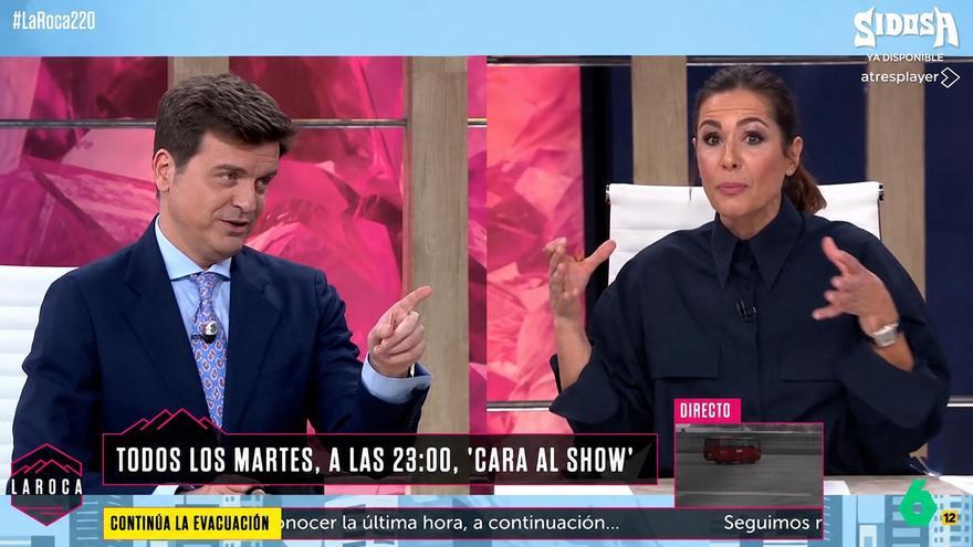 Marc Giró desmonta a Nuria Roca: "Te veo más de izquierdas aquí que allí"