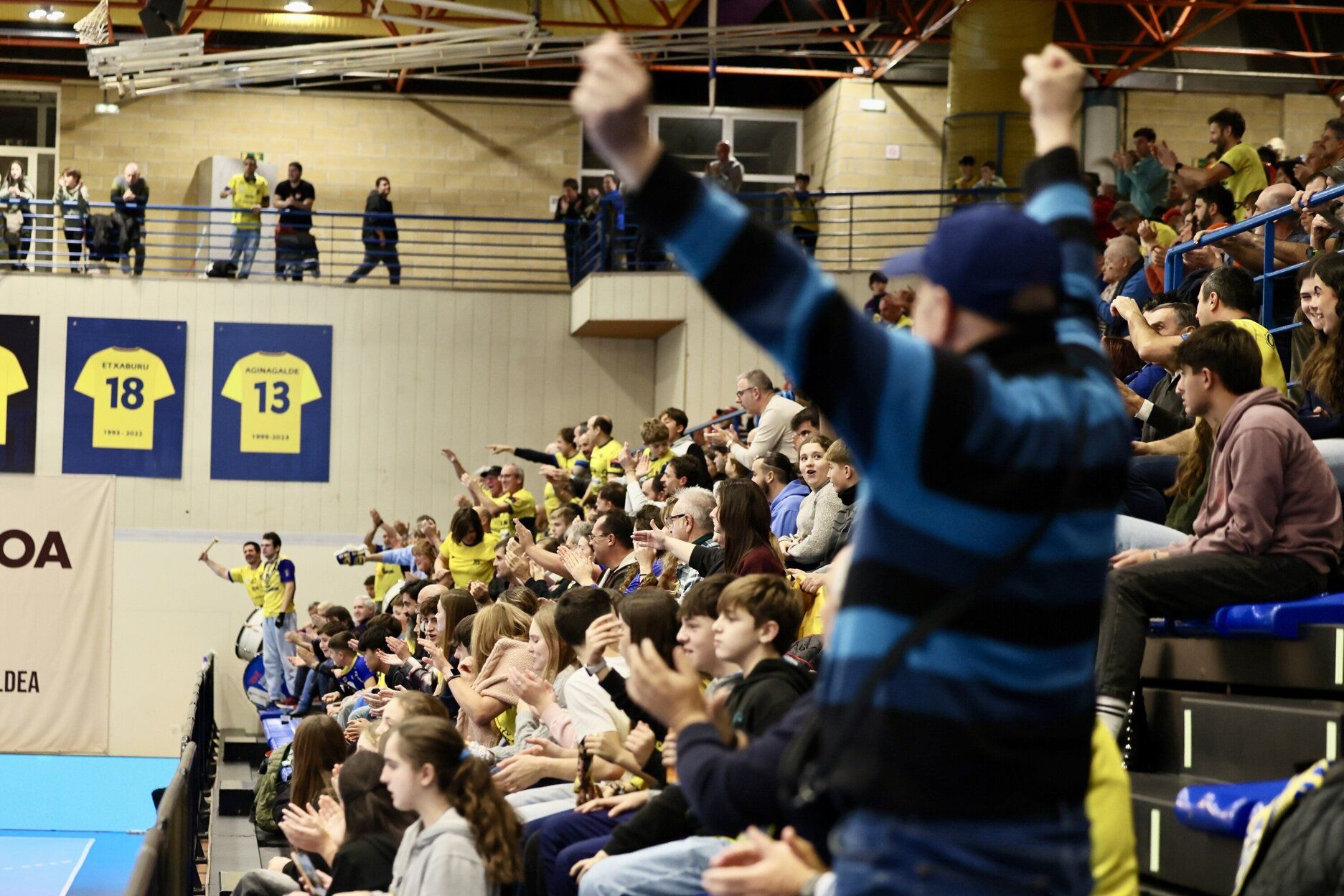 Alegría en Artaleku con la gran clasificación del Bidasoa en la EHF European League