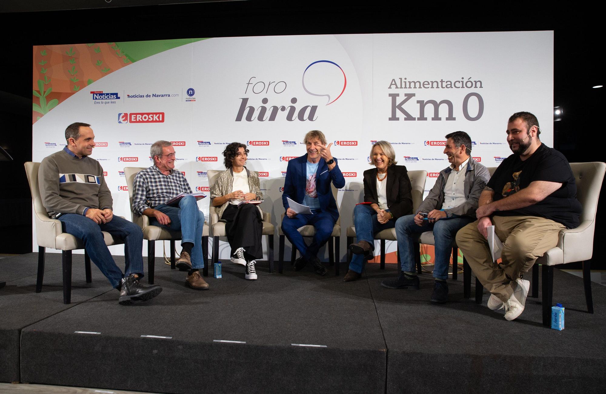 Fotos del Foro Hiria: "Alimentación km 0"