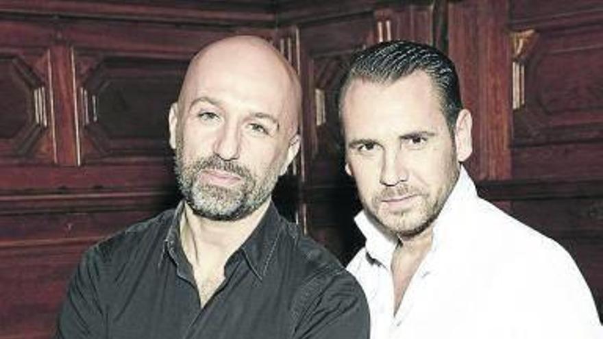 Maillard y Castejón, listos para Mercedes-Benz Fashion Week Madrid.
