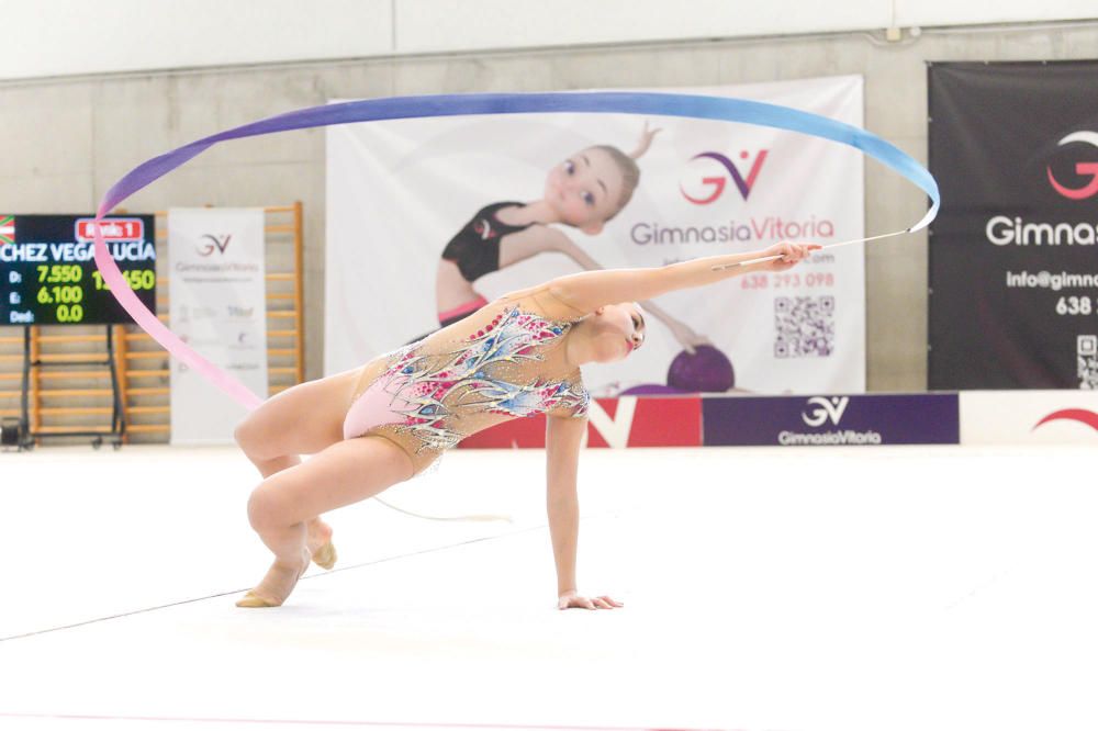Gimnastika erritmikoko giroa larunbatean zehar San
