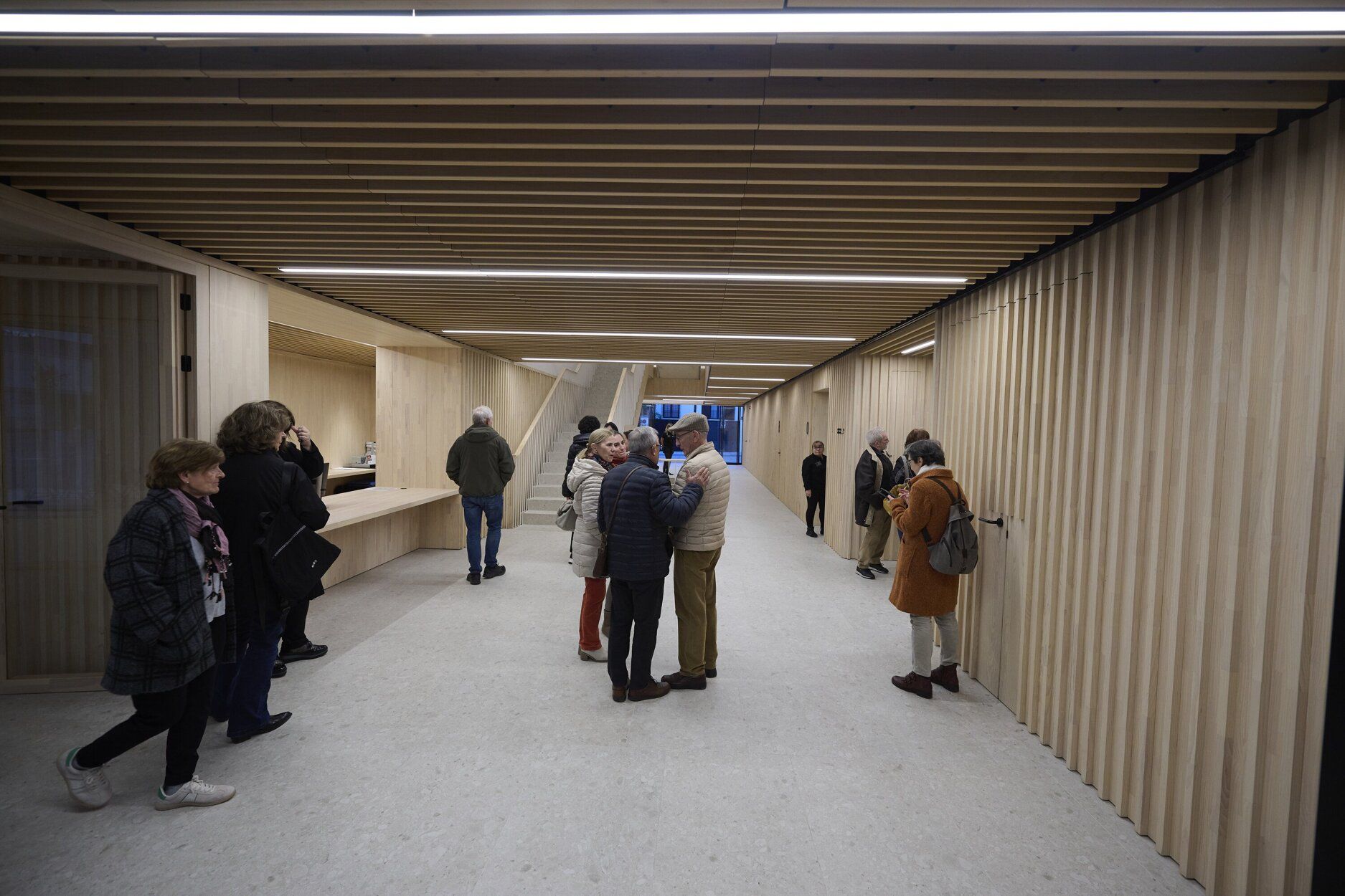 Imágenes de la inauguración del Civivox Pompelo