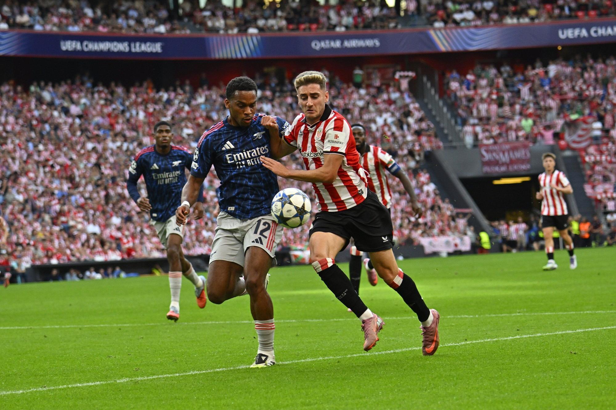 El Athletic-Arsenal, en imágenes