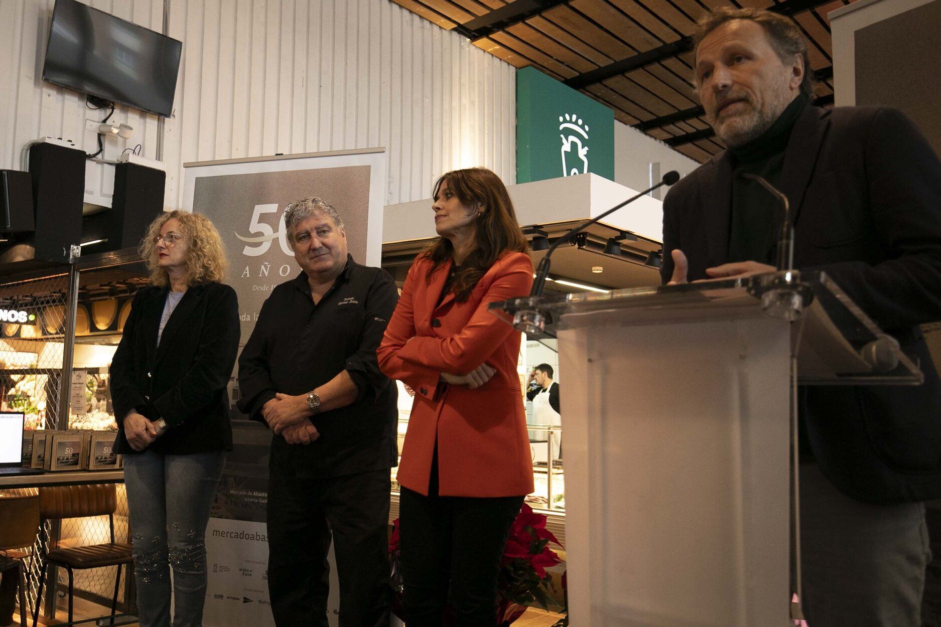 En imágenes: El Mercado de Abastos de Vitoria celebra su 50 aniversario