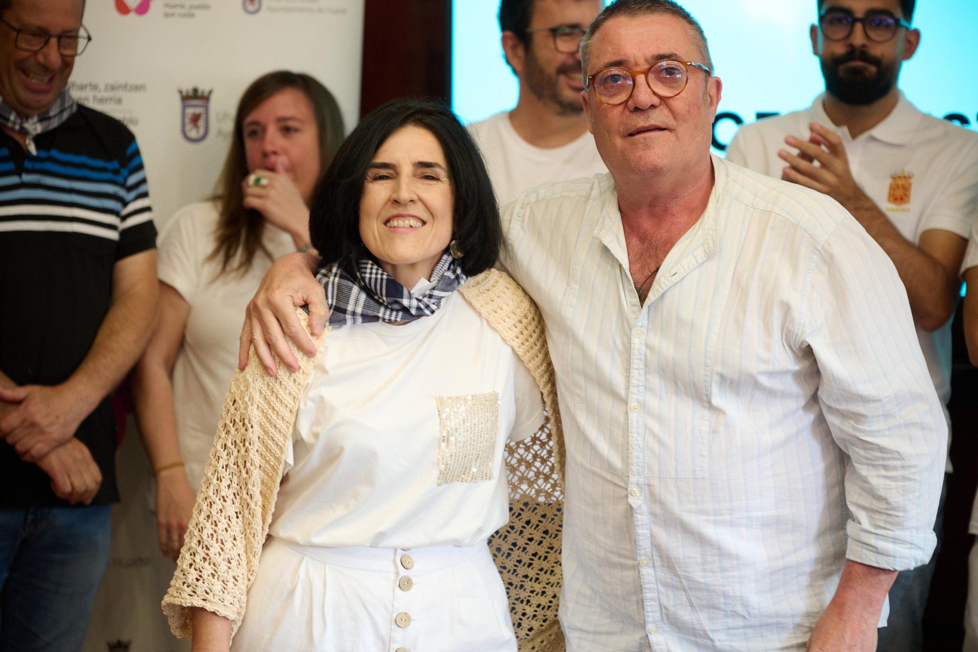 Fotos del chupinazo de fiestas de Huarte 2025