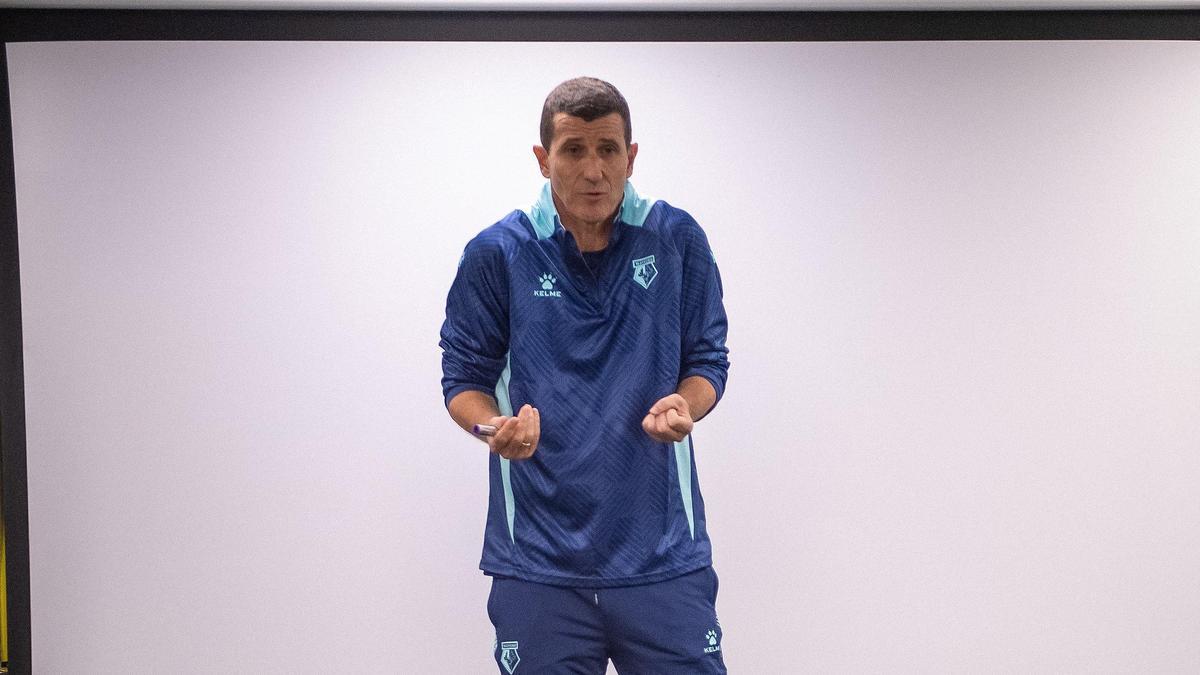Javi Gracia hablo por primera vez con la plantilla del Watford