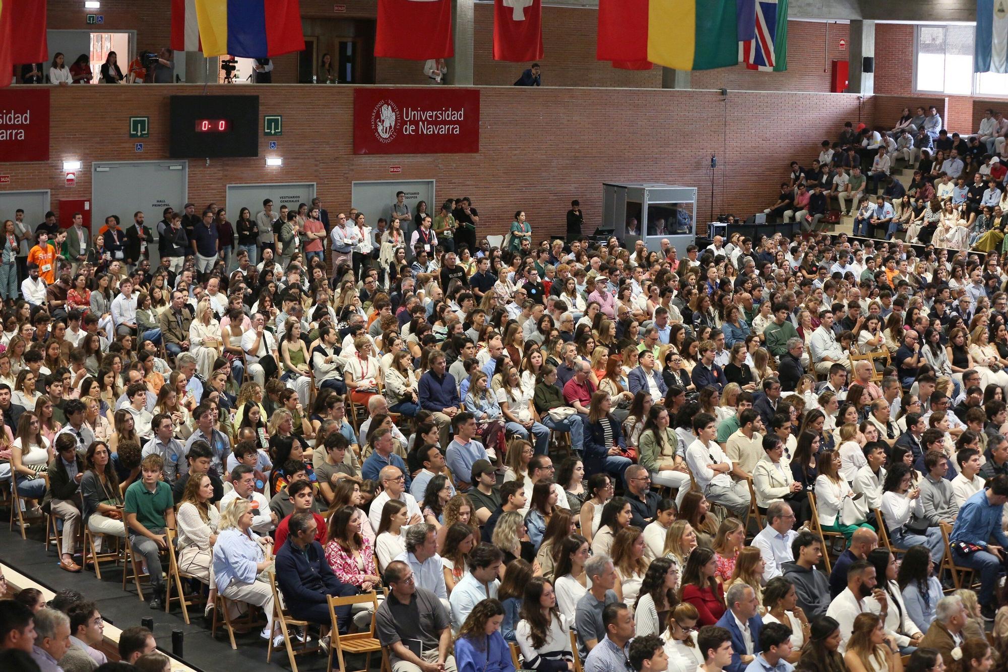 Jornada de bienvenida de la Universidad de Navarra