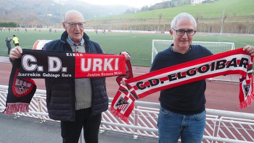 Duelo paterno-filial en las gradas de la zona deportiva de Mintxeta