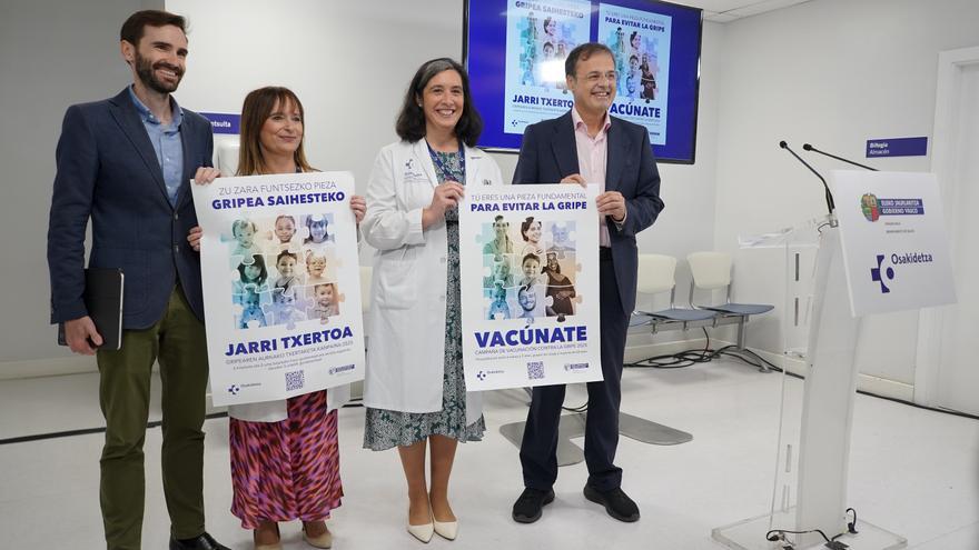 Presentación de la campaña de la gripe