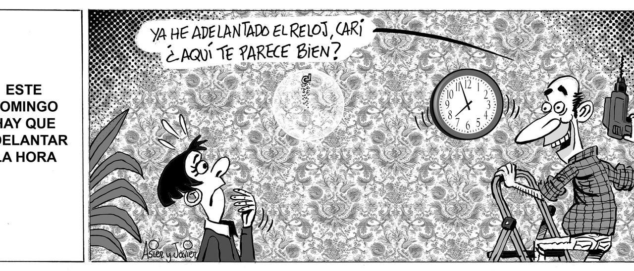 Tira de Asier y Javier del 28 de marzo de 2026