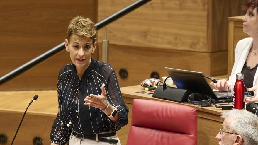 Chivite asegura que &quot;la verdad se abrirá paso&quot; y niega ilegalidades en el Gobierno foral