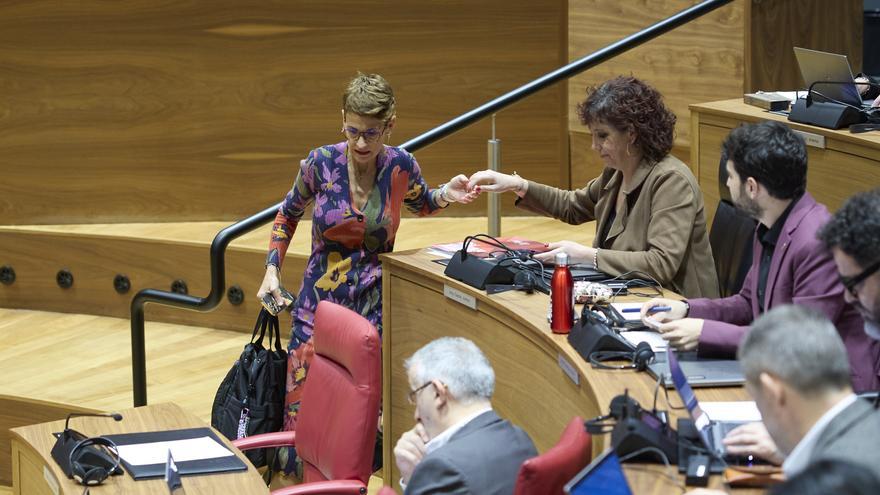 Fotos de la segunda jornada del Debate sobre el estado de la Comunidad foral 2025