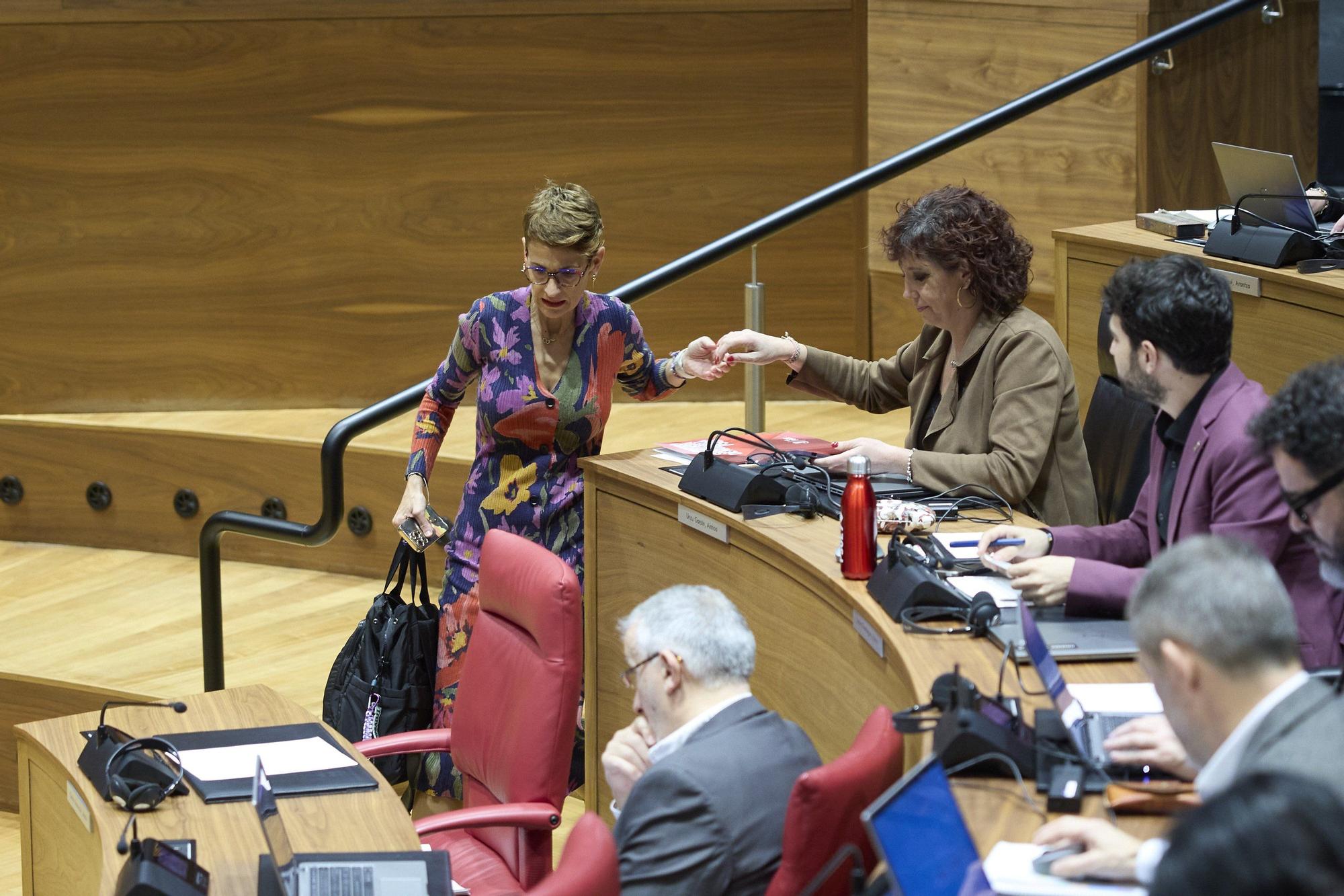 Fotos del Debate sobre el estado de la Comunidad foral 2025