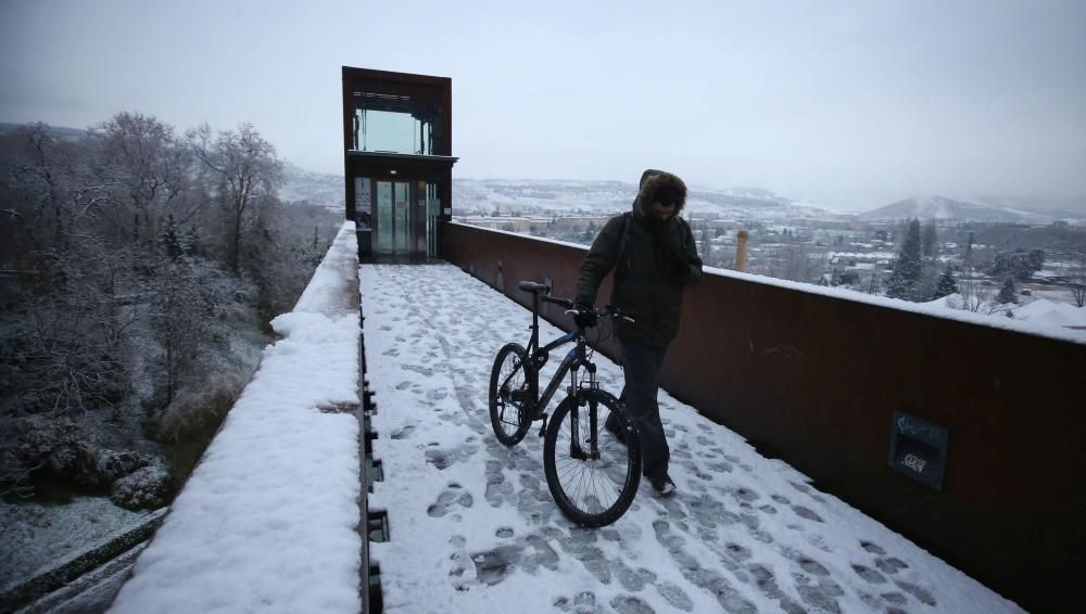 Vuelve la nieve a Navarra