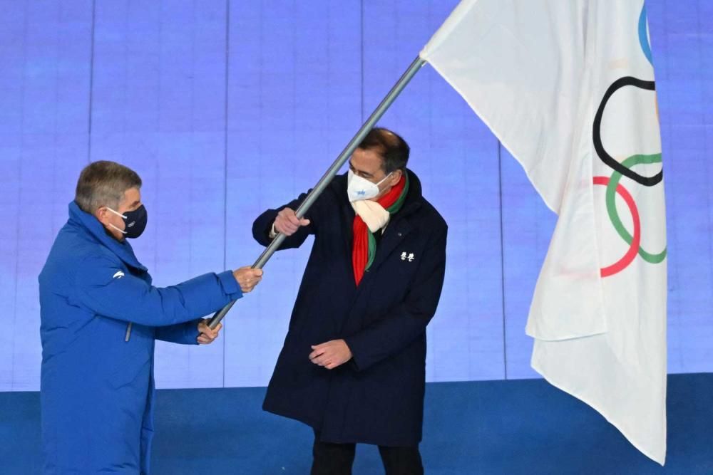 Ceremonia de clausura de los JJOO de Invierno