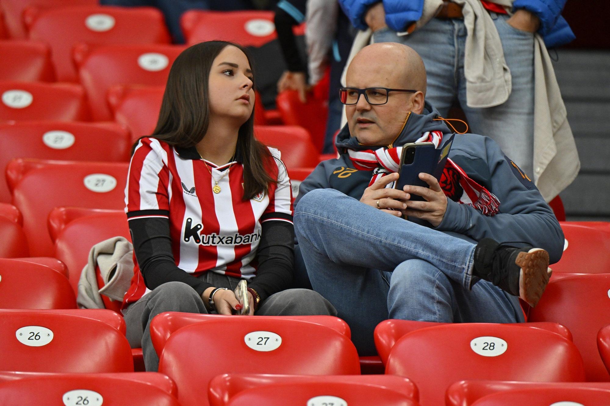 En imágenes: búscate en nuestra galería de la grada del Athletic-Getafe
