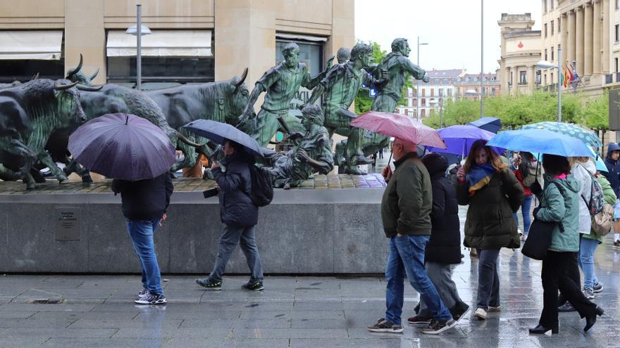 La previsión del tiempo en Navarra esta semana: viento, lluvia y posibilidad de nieve