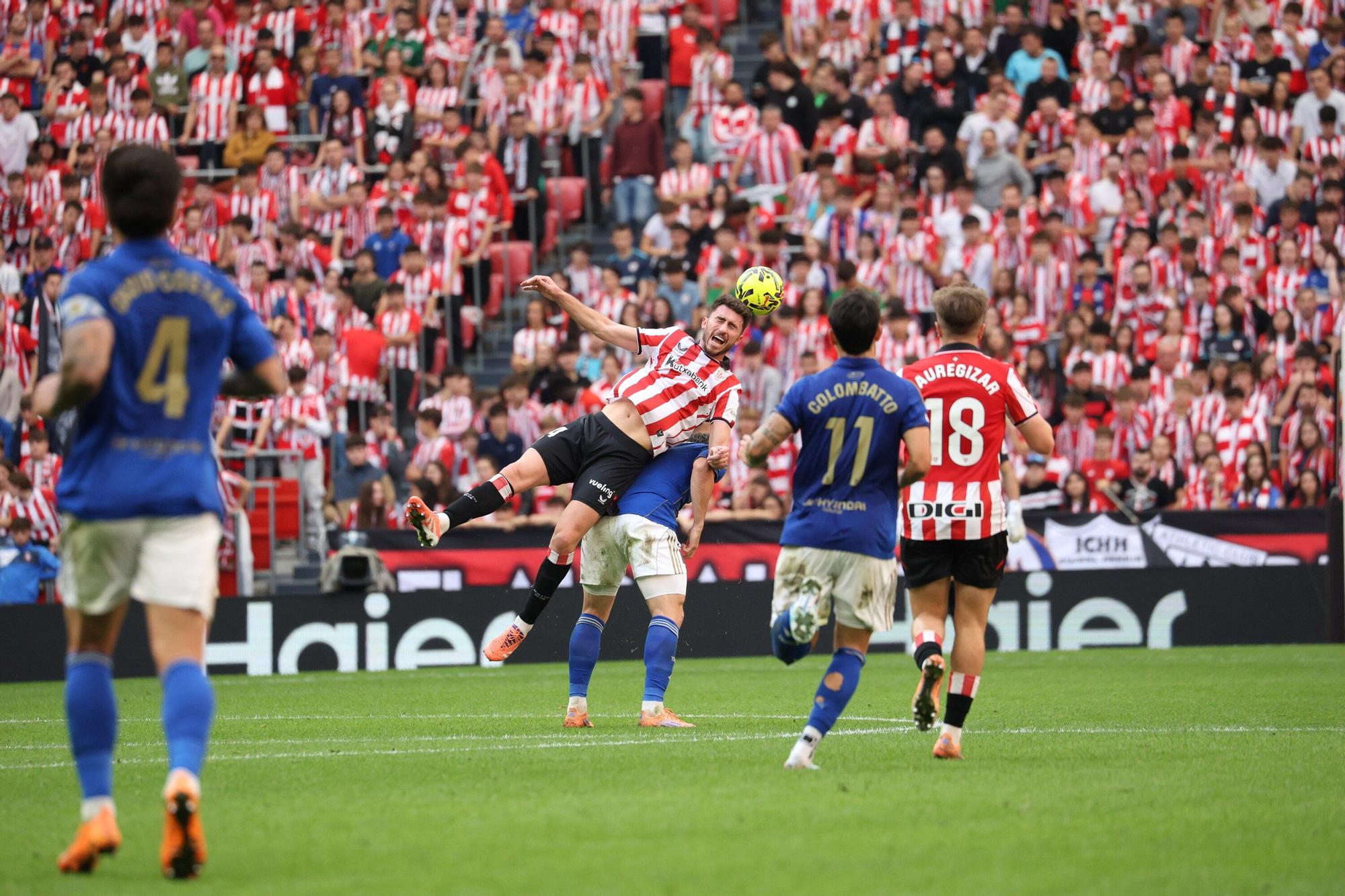 Athletic-Real Oviedo, en imágenes